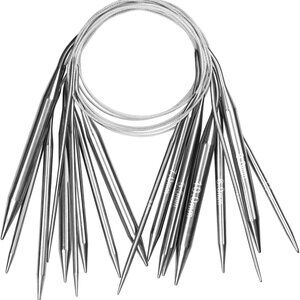 New Circular Knitting Needles Set, Stainless Steel Knitting Needles Round Knitti